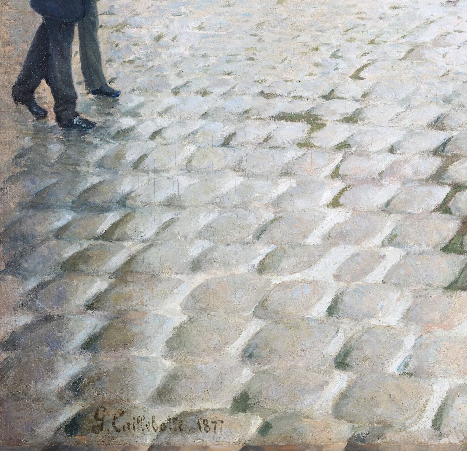 Gustave Caillebotte "Paris" Offset Lithograph - Image 3 of 3