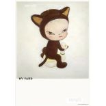 Yoshitomo Nara "Harmless Kitty, 1994" Offset Lithograph
