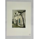 Maurice Utrillo Pencil Signed/ Numbered Lithograph Print
