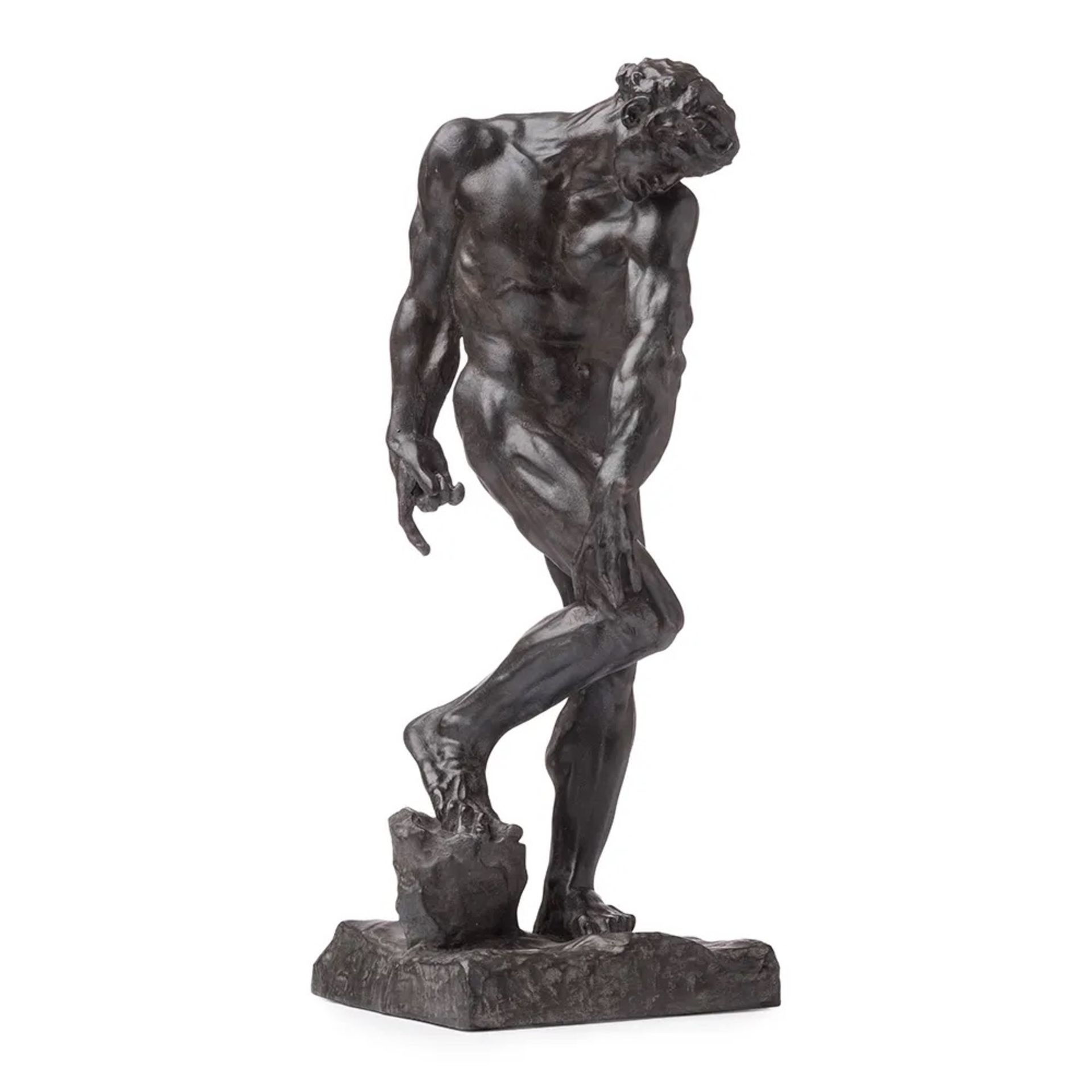 Auguste Rodin "Adam, 1910" Sculpture - Bild 2 aus 4
