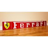 Ferrari Aluminum Garage Display
