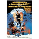 James Bond "Diamonds Are Forever, 1971" Poster
