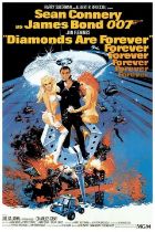 James Bond "Diamonds Are Forever, 1971" Poster
