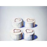 Wayne Thiebaud "Heart Cakes, 1975" Offset Lithograph