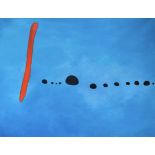 Joan Miro "Blue II 1961" Oil Painting
