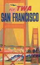 Trans World Airlines San Francisco Poster