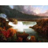 Thomas Cole "Niagara Falls, 1830" Offset Lithograph