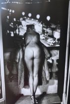 Helmut Newton "Winnie at the Negresco, Nice, 1975" Large Offset Lithograph