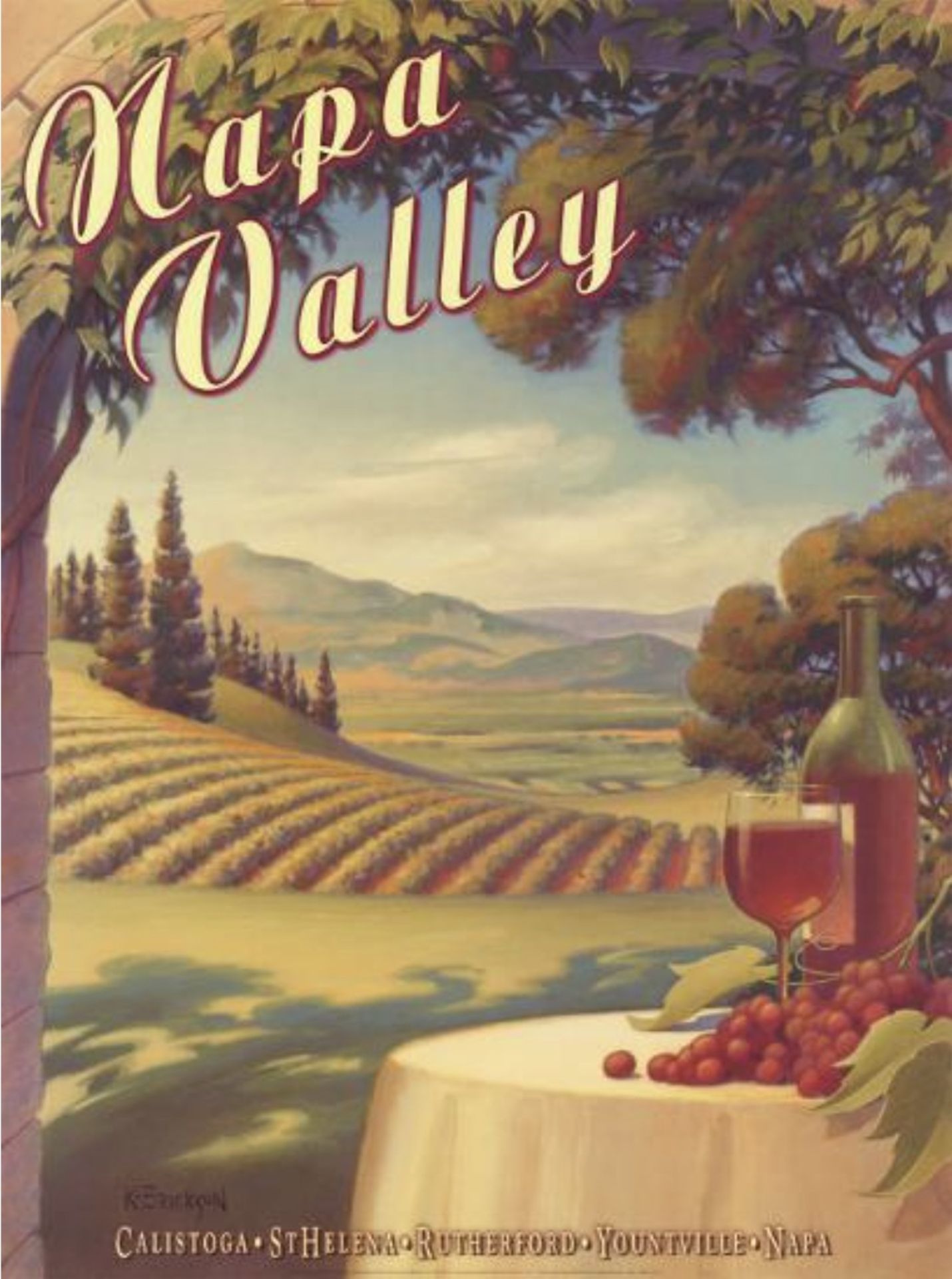 Napa Valley Poster
