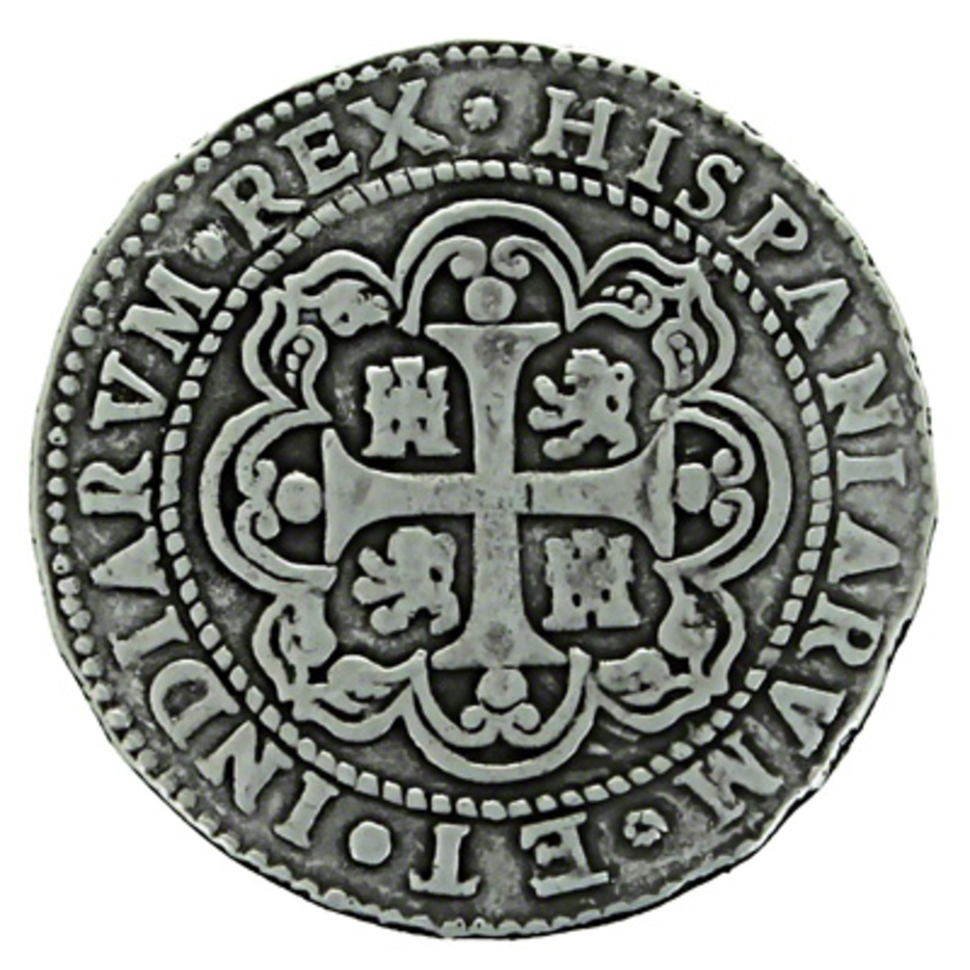 Eight Reales/Spanish Silver Cob, 1731 Coin - Bild 2 aus 2