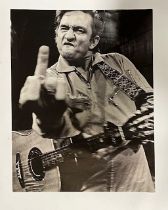 Johnny Cash "Middle Finger" Poster