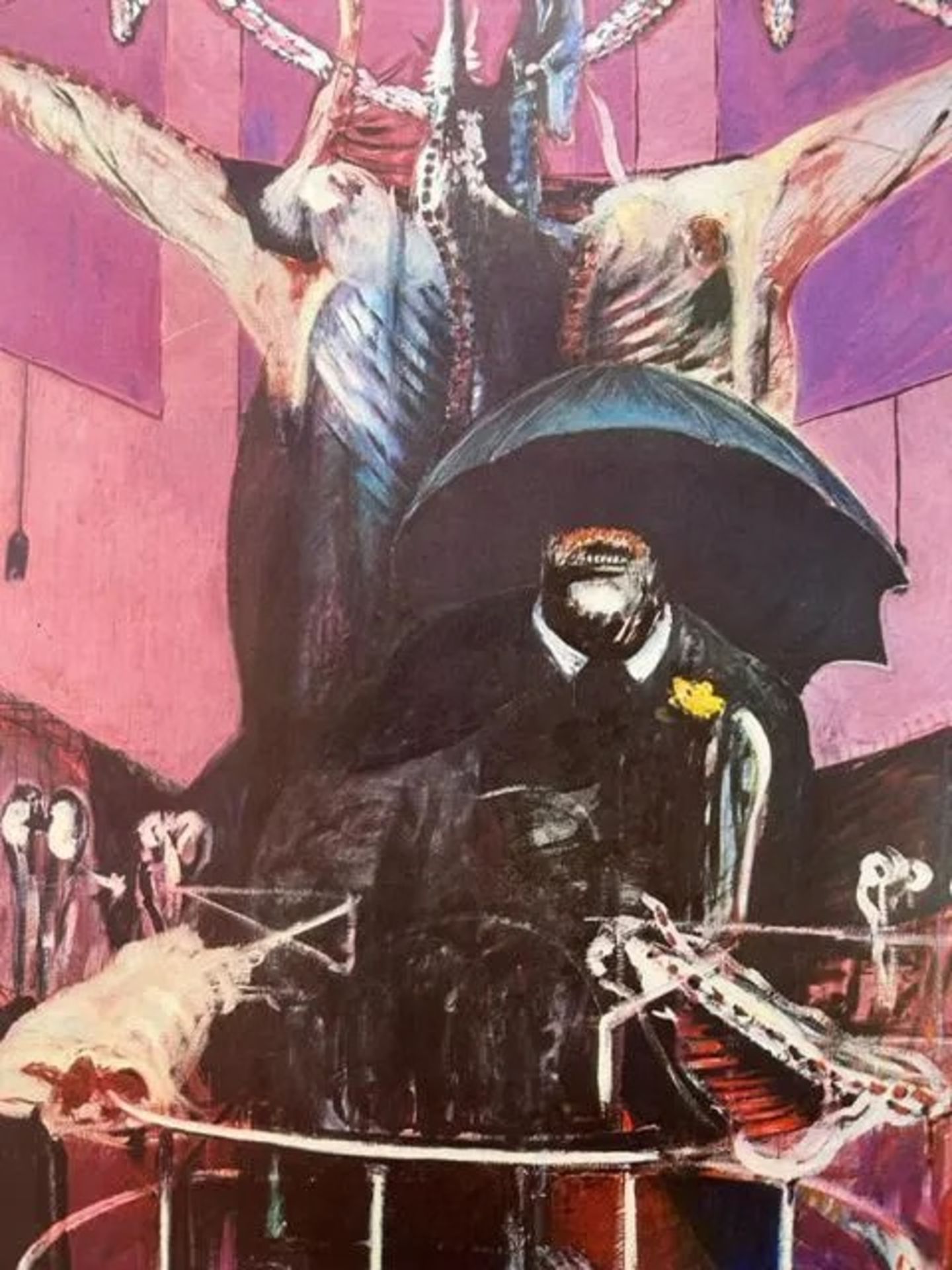 Francis Bacon "Pink Crucifiction" Print