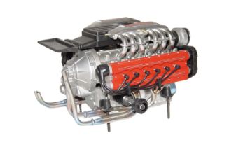 Ferrari Testarossa 1/8 Scale Engine Desk Model Display