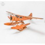 DHC2 Beaver Wooden Scale Desk Model