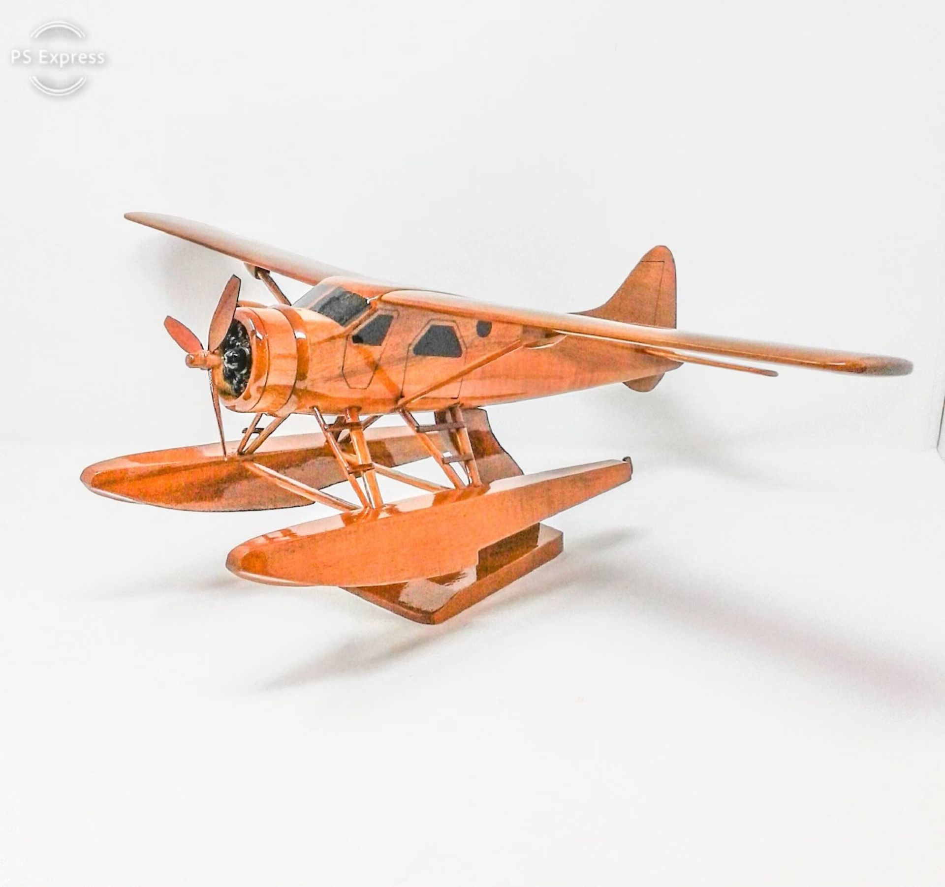 DHC2 Beaver Wooden Scale Desk Model