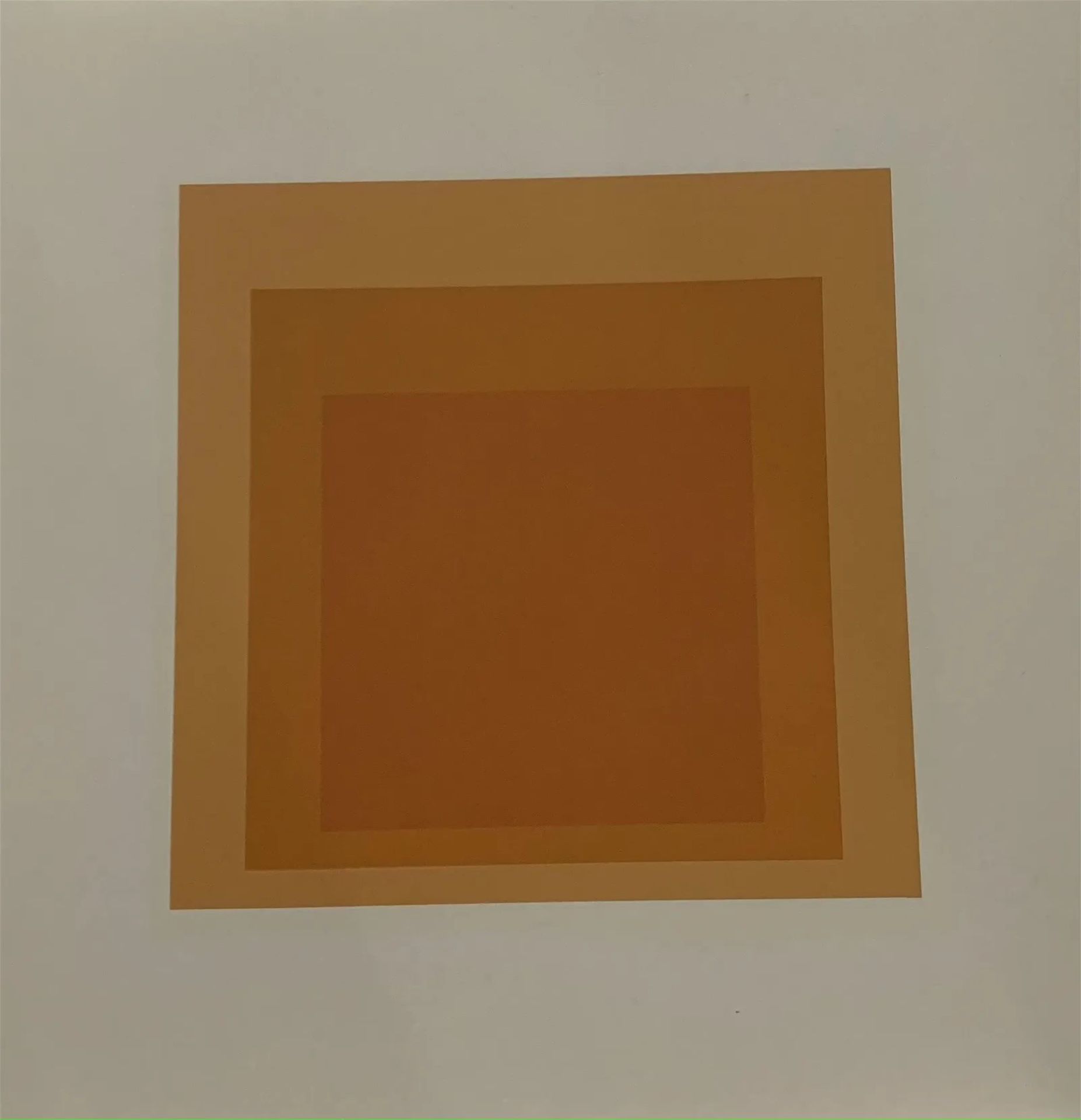 Josef Albers Print on Wove Paper 