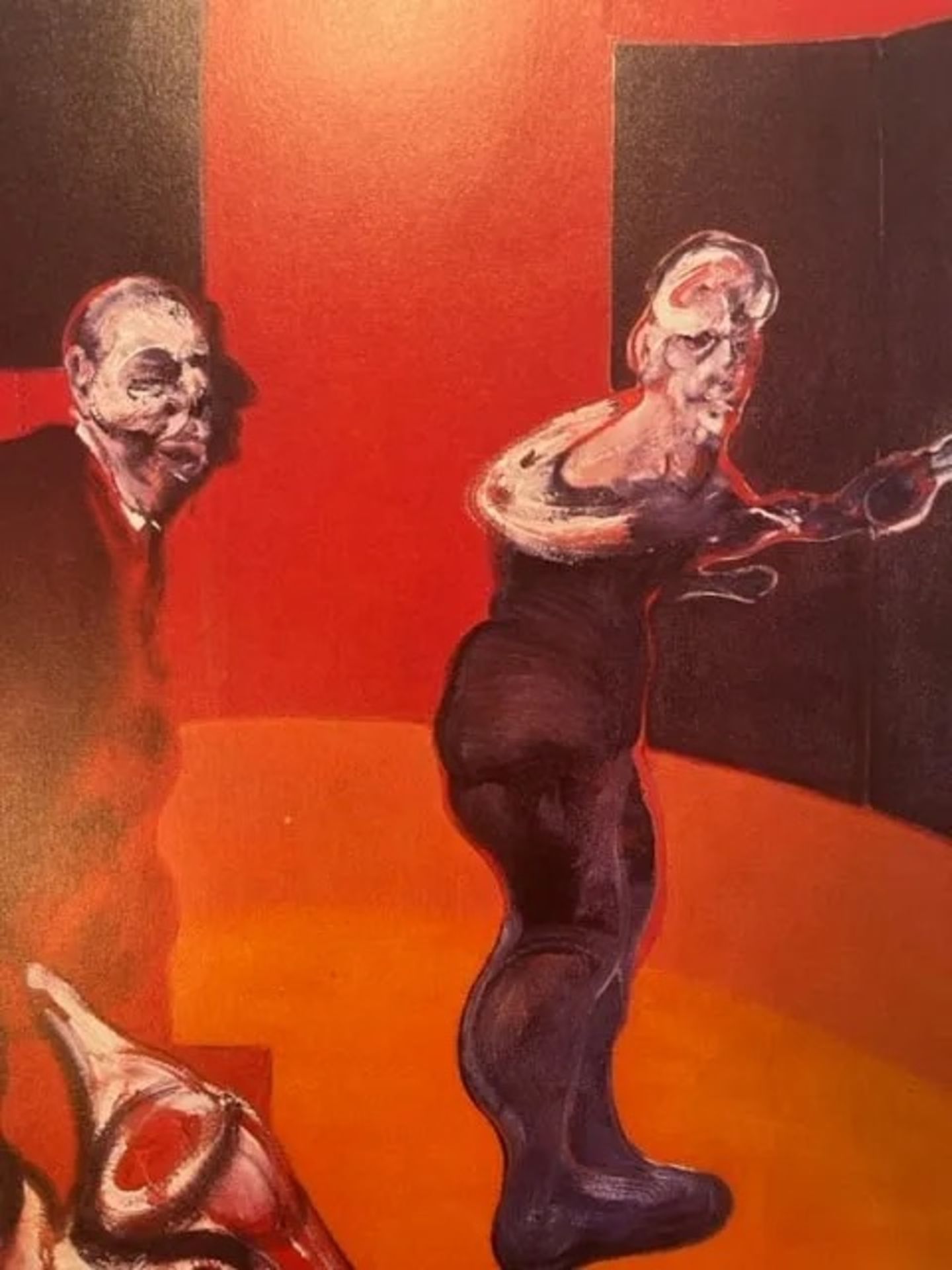 Francis Bacon "Three Studies for a Crucifixion" Print - Image 2 of 6