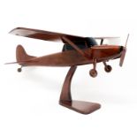 Cessna O-1 Bird Dog Wooden Scale Desk Display Model