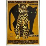 Zoologischer Garten Munchen Poster