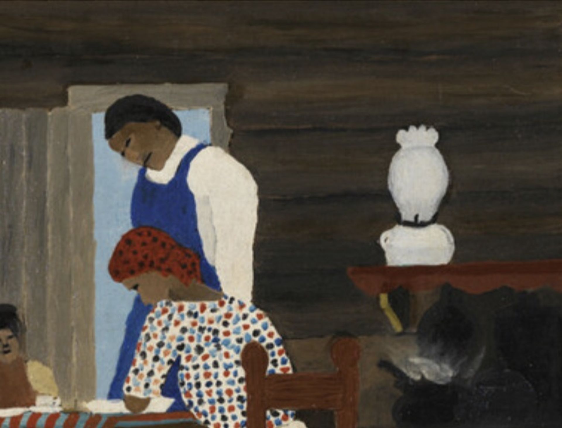 Horace Pippin "Giving Thanks, 1942" Offset Lithograph - Bild 4 aus 5