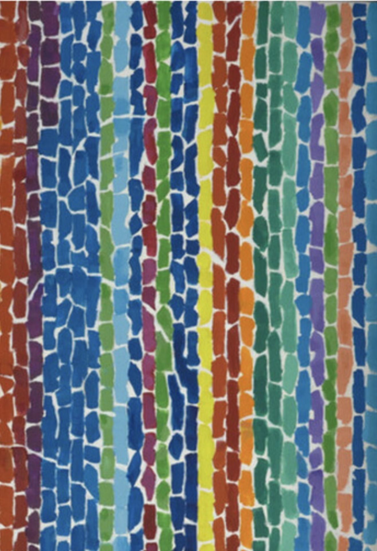 Alma Thomas "Wind, Sunshine, and Flowers, 1968" Offset Lithograph - Image 4 of 5