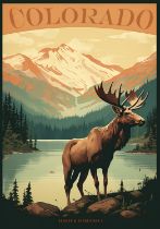 Colorado, Travel Poster