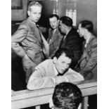 Frank Sinatra at Trial for Battery Photo-Print