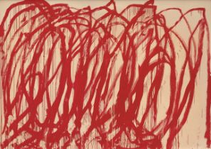 Cy Twombly "Untitled" Offset Lithograph