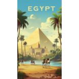 Egypt Travel Poster
