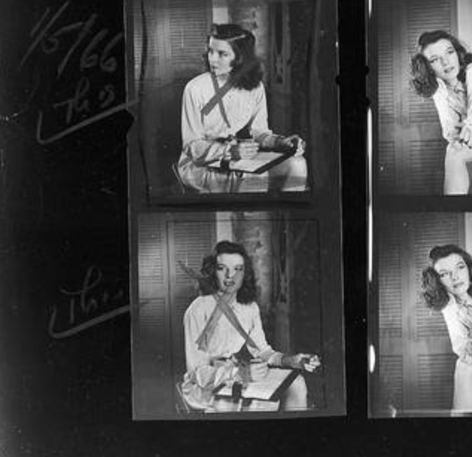 Alfred Eisenstaedt "Katharine Hepburn" Contact Sheet - Bild 4 aus 5