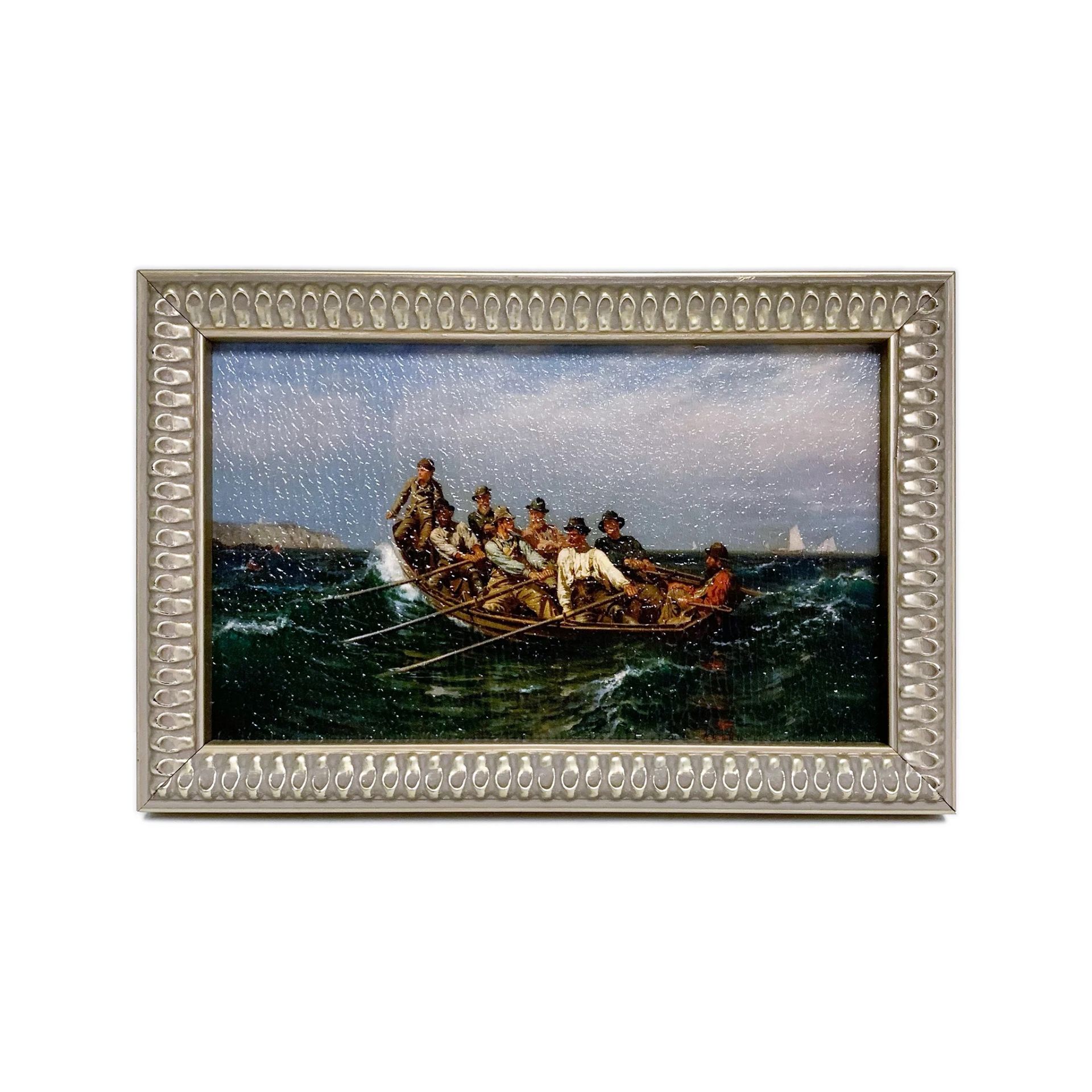 John George Brown "Pull for the Shore, 1878" Print