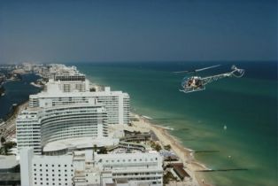 Slim Aarons "Aerial, Fontainebleau, Miami Beach" Print