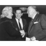 J. Edgar Hoover, Marilyn Monroe, Milton Berle Print