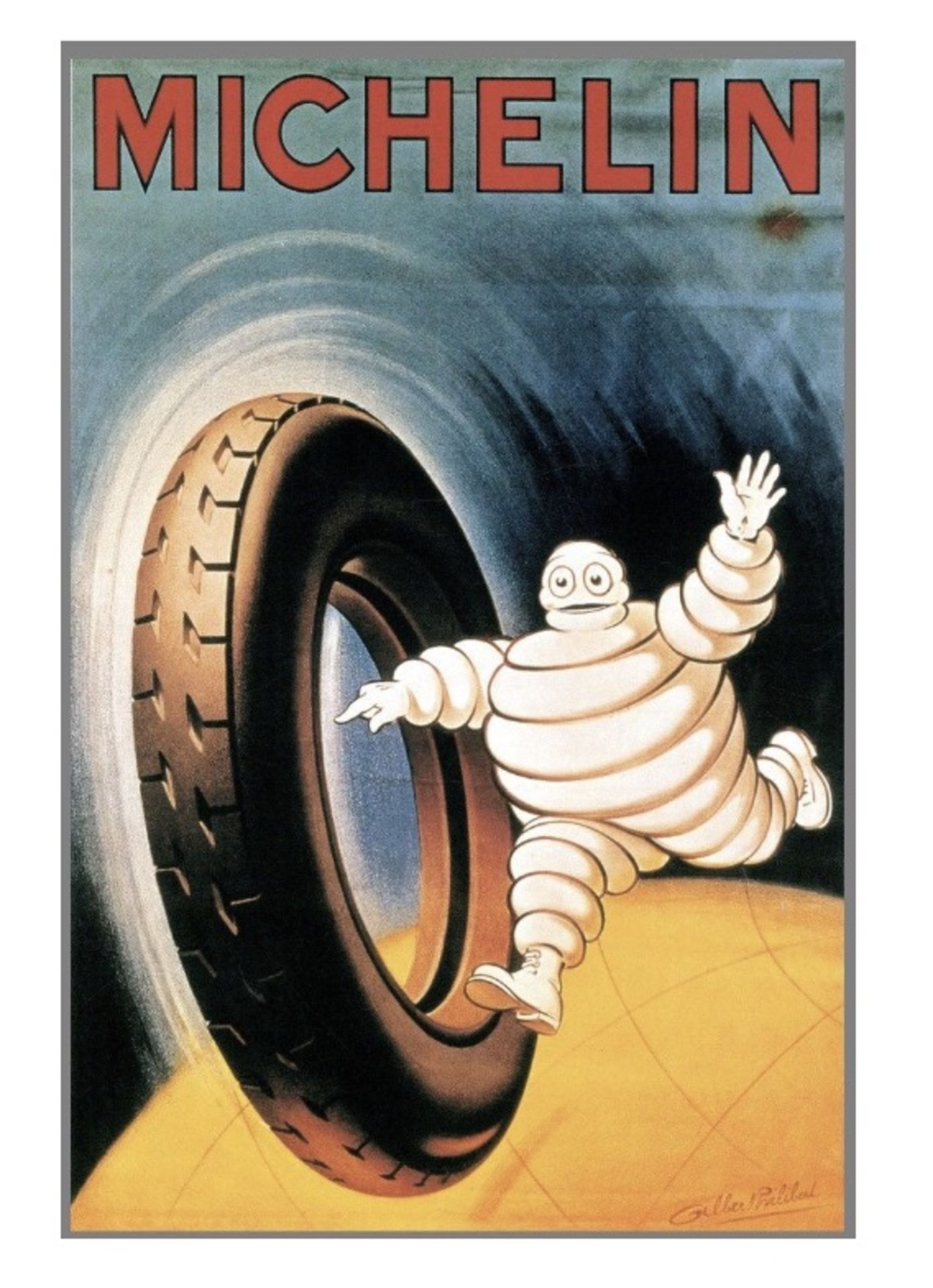 Michelin Aluminum Garage Wall Display