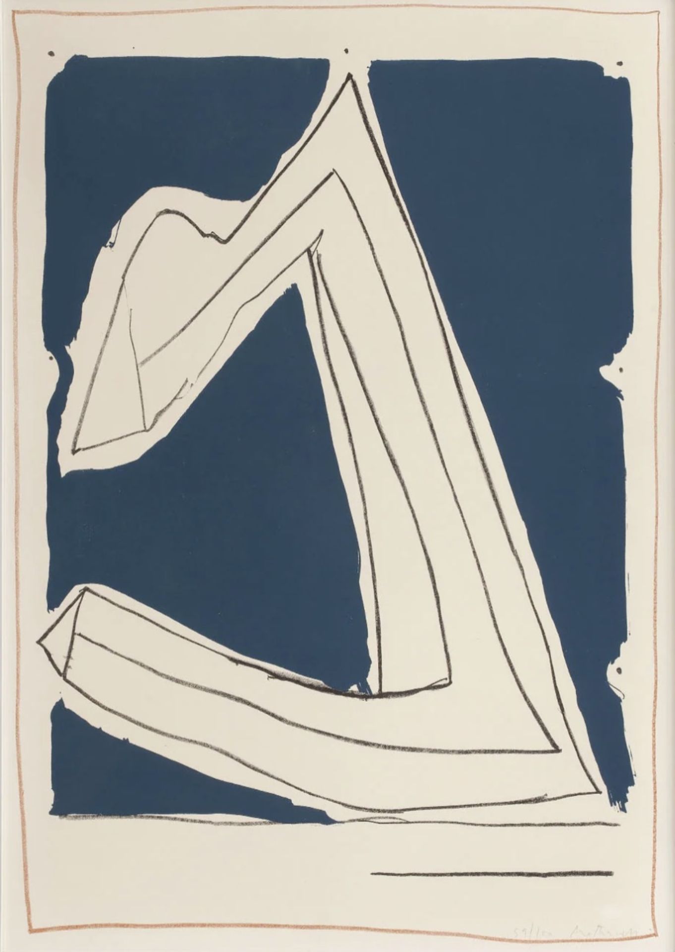 Robert Motherwell "Untitled" Offset Lithograph