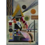 Wassily Kandinsky "Swinging, 1925" Offset Lithograph
