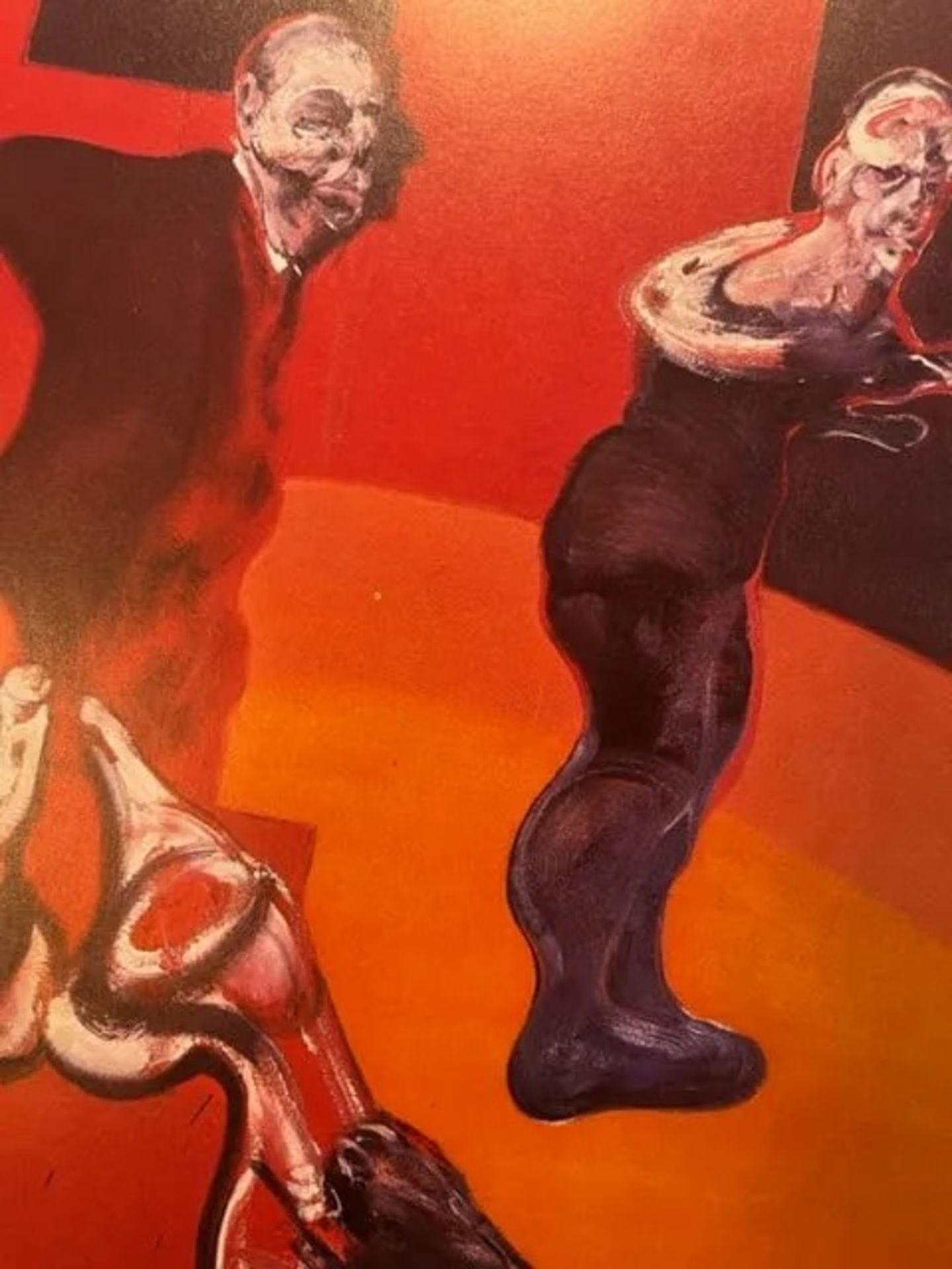 Francis Bacon "Three Studies for a Crucifixion" Print - Image 6 of 6