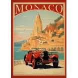 Monaco Travel Poster