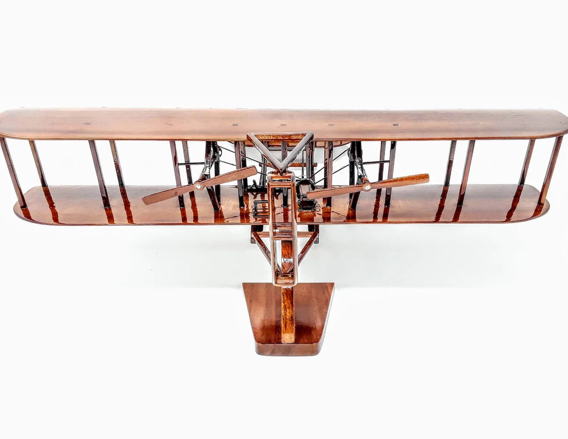 Wright Flyer Wooden Scale Desk Display - Image 2 of 3