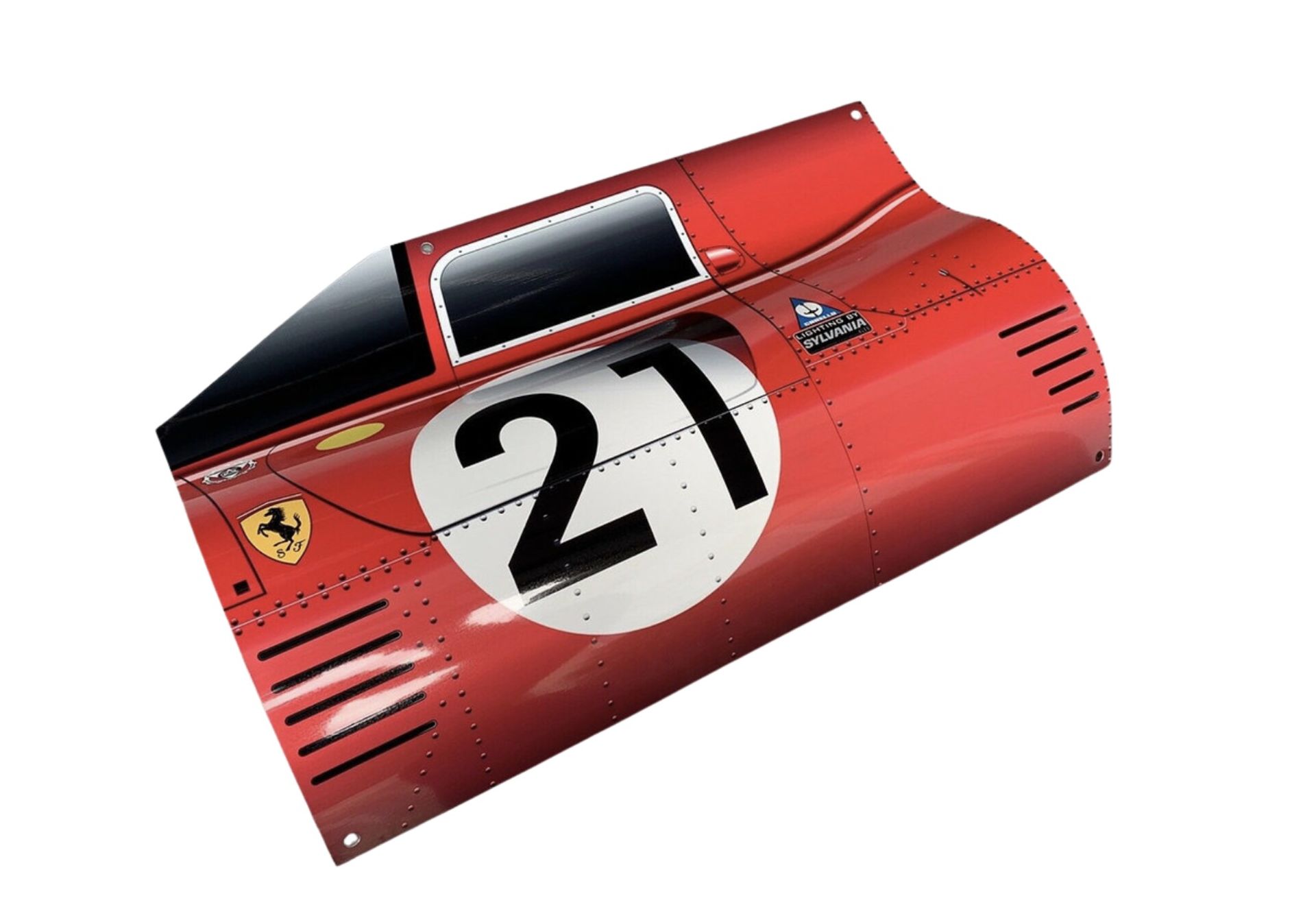 Ferrari P4 Le Mans Aluminum Garage Wall Display - Bild 2 aus 12