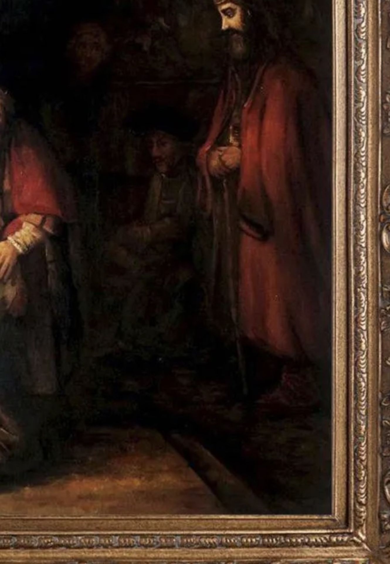 Rembrandt "Return of the Prodigal Son" Oil Painting - Bild 5 aus 5