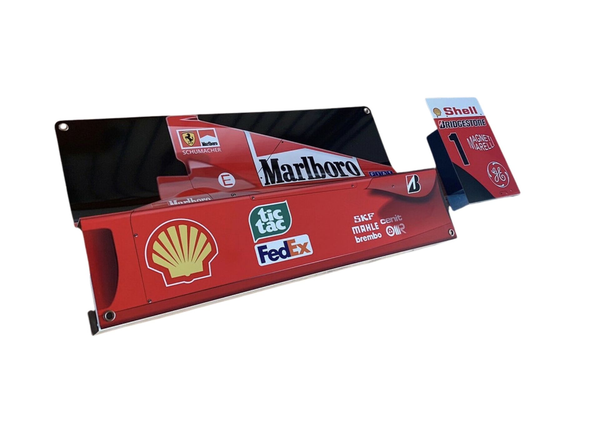 Ferrari Michael Schumacher F1 Aluminum Garage Wall Display - Image 5 of 5