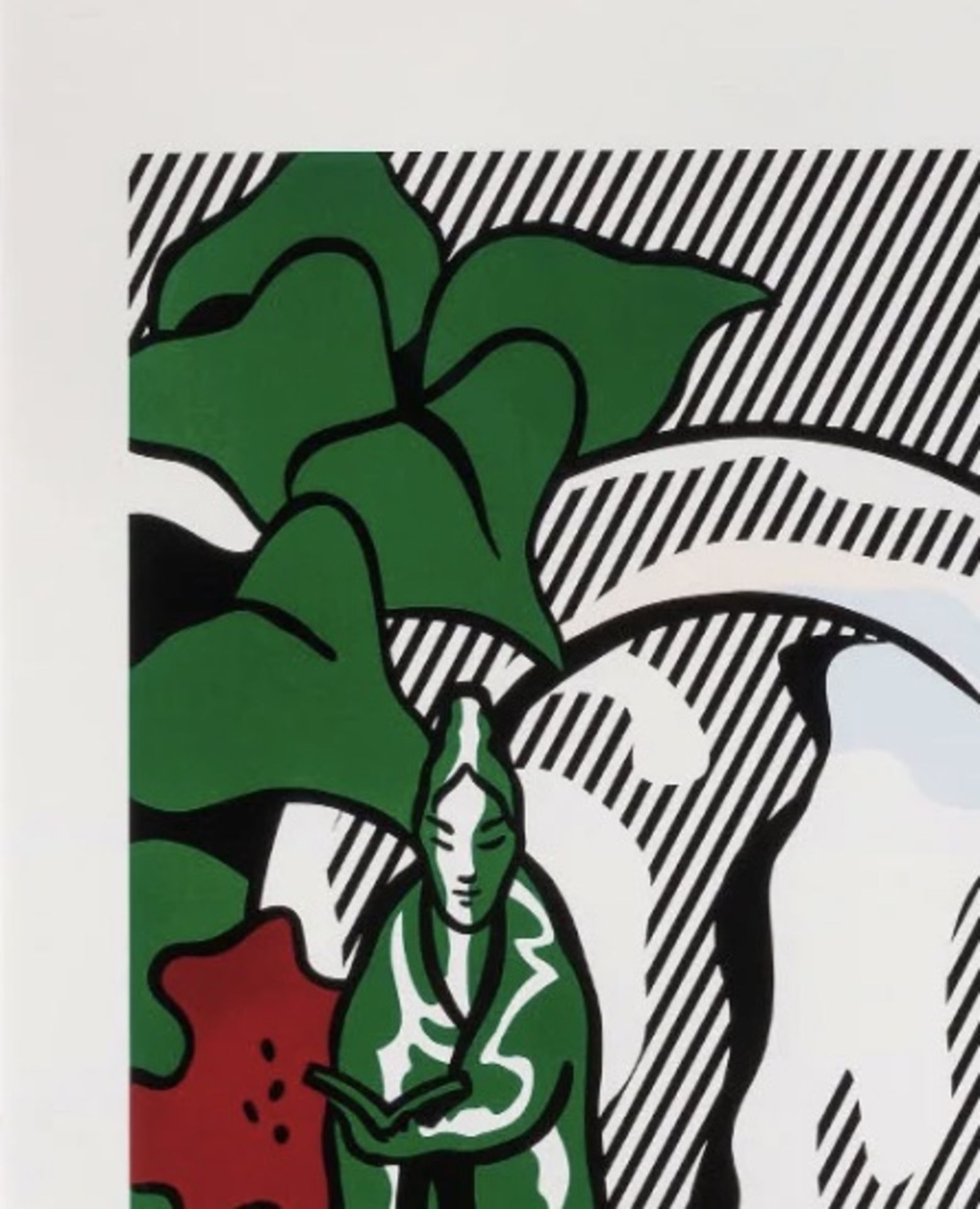 Roy Lichtenstein "Untitled" Plate Signed Offset Lithograph - Image 3 of 5