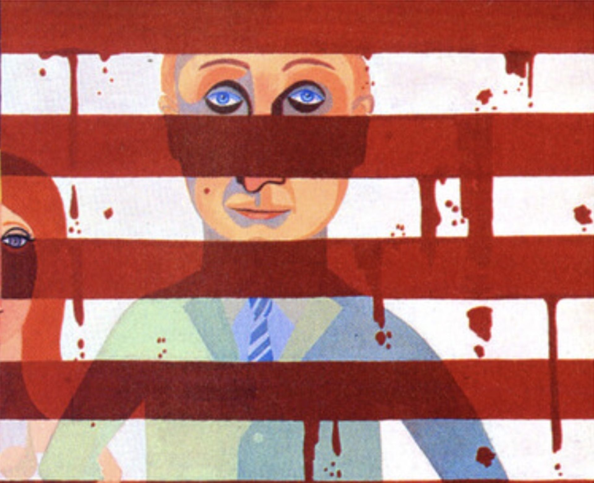 Faith Ringgold "The Flag is Bleeding, 1963" Offset Lithograph - Bild 4 aus 5