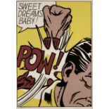 Roy Lichtenstein "Sweet Dreams Baby!" Plate Signed Offset Lithograph