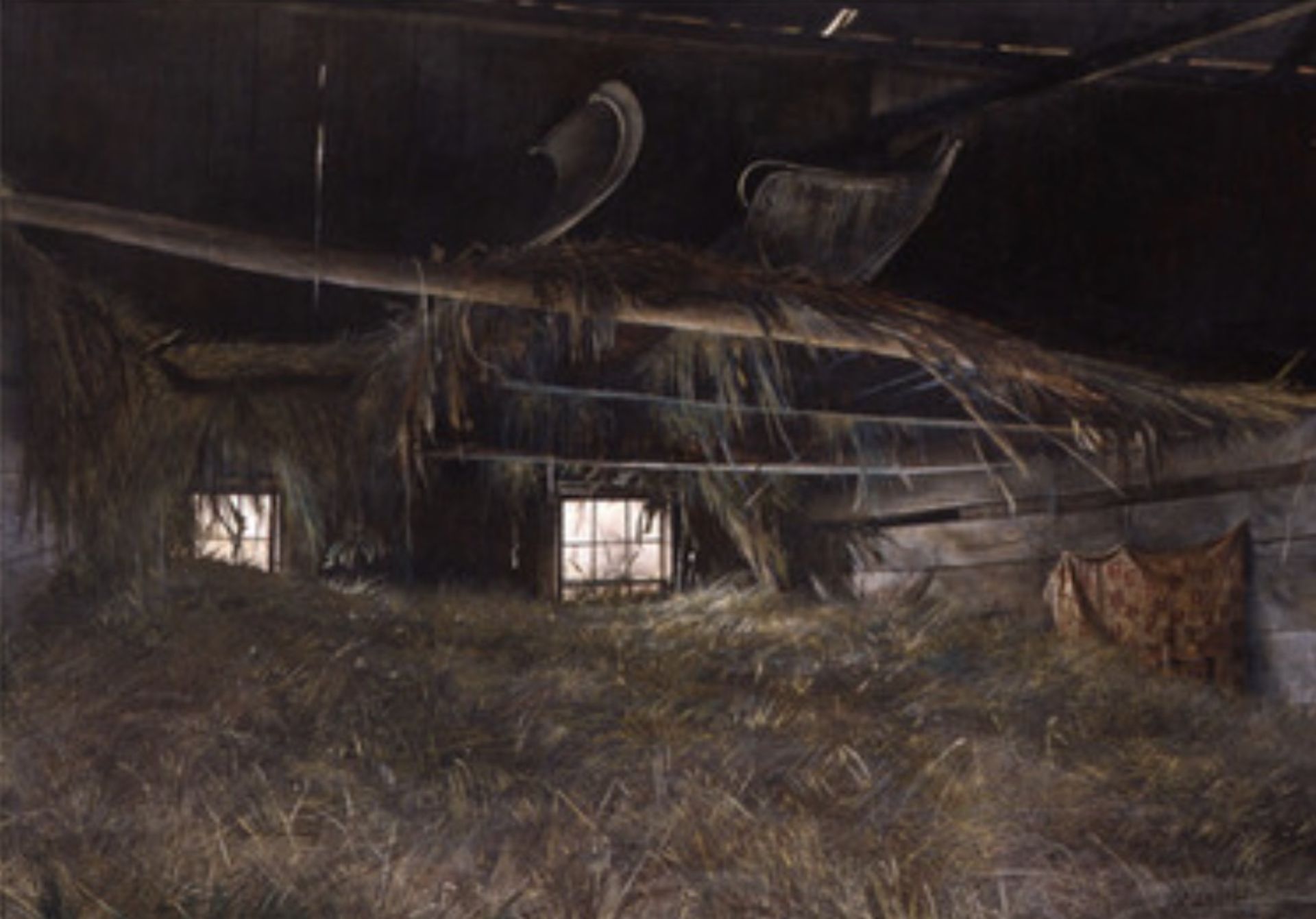 Andrew Wyeth "McVeys Barn, 1948" Offset Lithograph - Bild 4 aus 5
