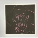 Andy Warhol "DRacula" Offset Lithograph Hnad Numbered