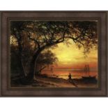 Albert Bierstadt "Island of New Providence" Oil Painting