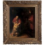 Rembrandt "Return of the Prodigal Son" Oil Painting