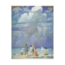 N.C. Wyeth "The Giant, 1923" Offset Lithograph